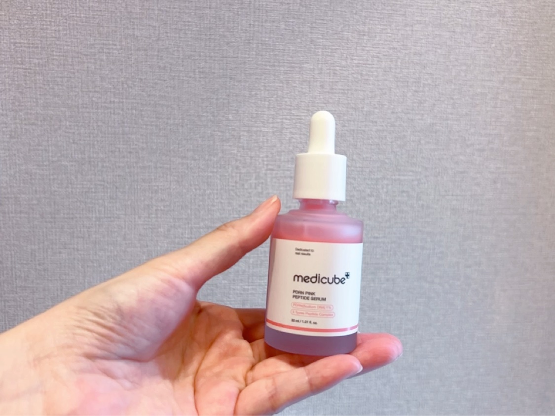 PDRNピンクアンプル PDRN 10,000ppm配合/MEDICUBE/美容液を使ったクチコミ（2枚目）