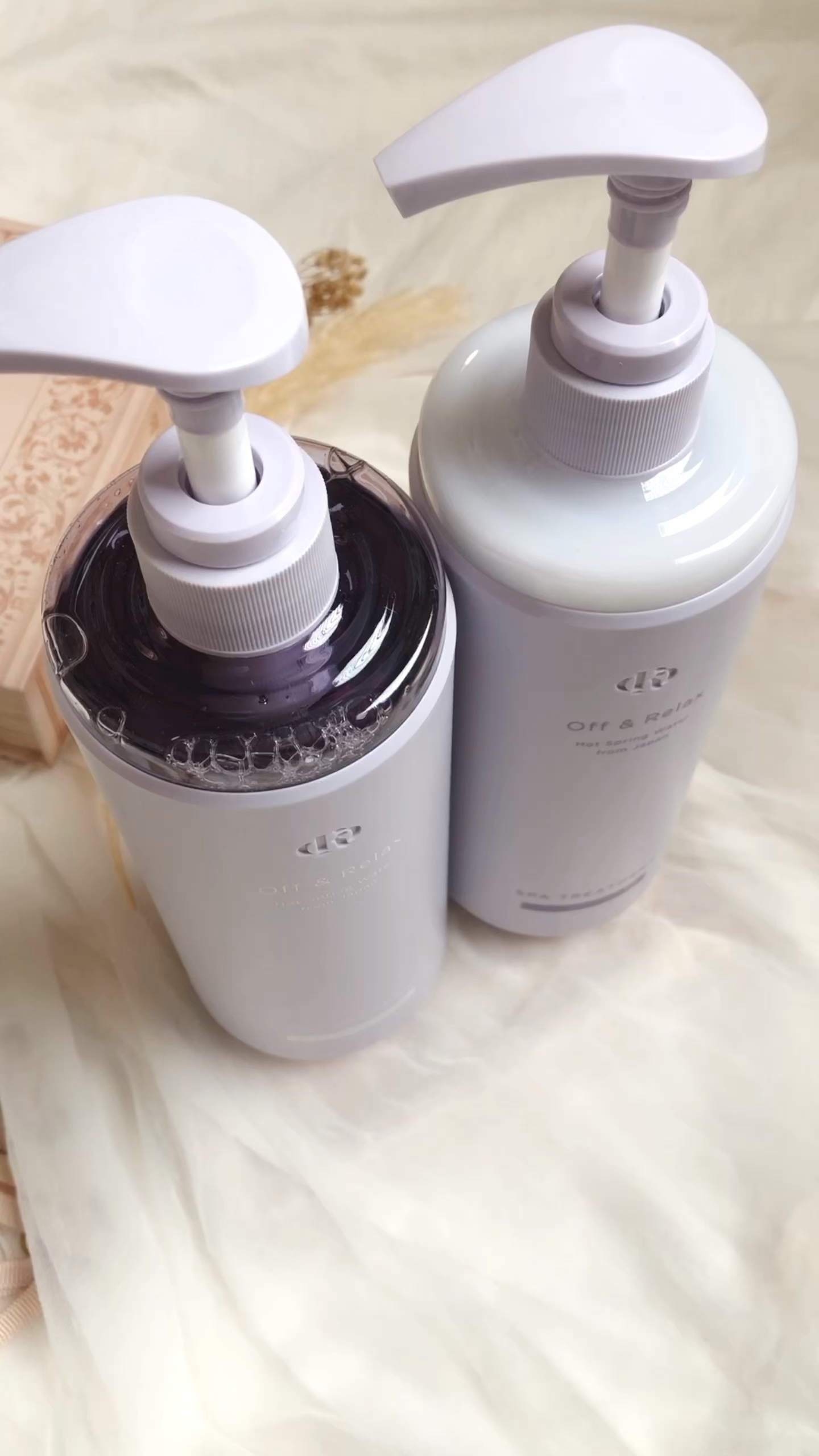 ＯＲ スパ・シャンプー／ヘアトリートメント シルキーナイトリペア/Off&Relax/市販シャンプーを使ったクチコミ（1枚目）