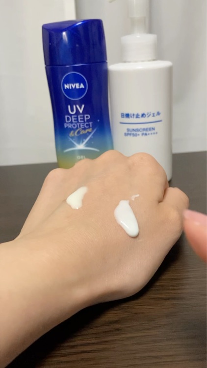 日焼け止めジェル　ＳＰＦ５０＋/無印良品/日焼け止めジェルを使ったクチコミ（2枚目）