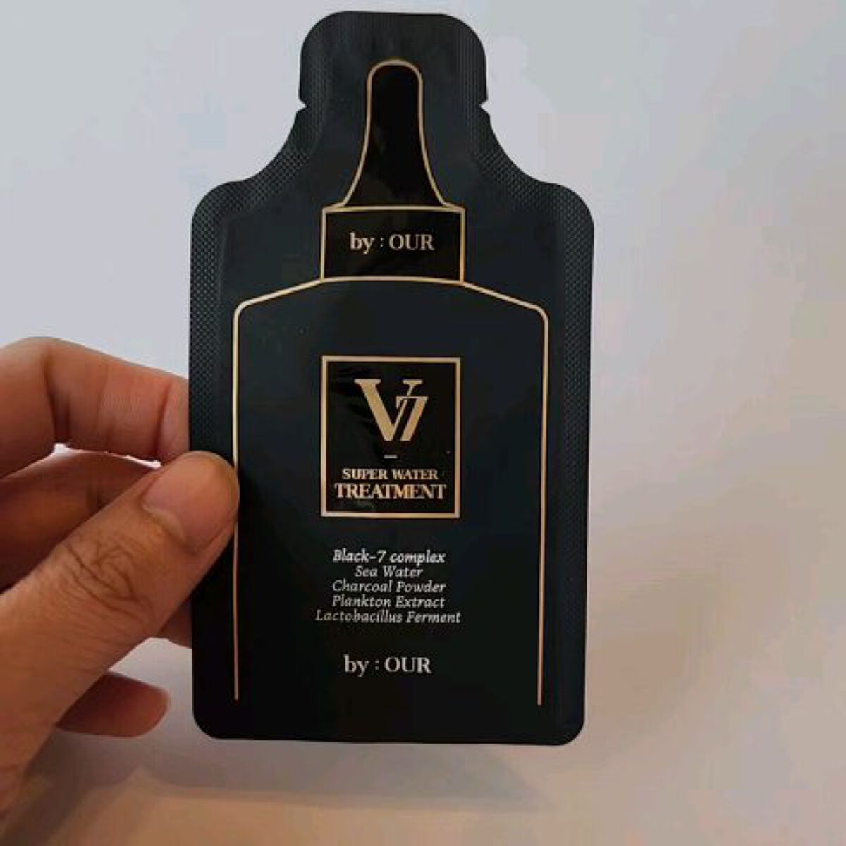 V7 スーパーウォーター トリートメント/by : OUR/洗い流すヘアトリートメントを使ったクチコミ（3枚目）