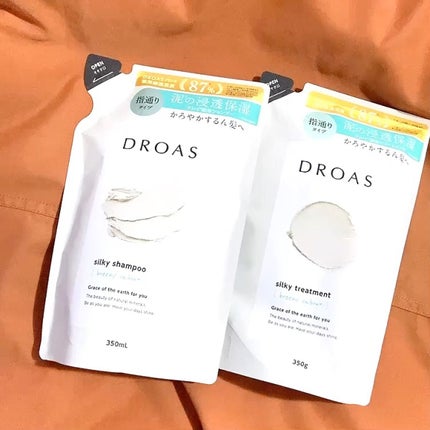 シルキーシャンプー/トリートメント/DROAS/市販シャンプーの人気ショート動画