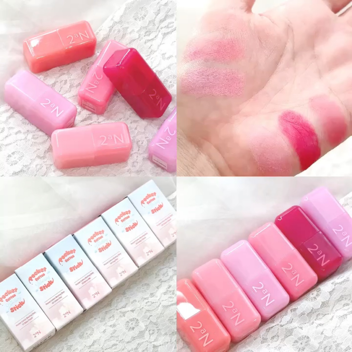 ポケットコットンブラーリングスティック/2aN/ジェル・クリームチークを使ったクチコミ（2枚目）