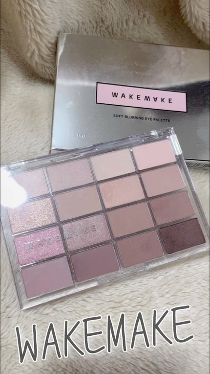 ソフトブラーリングアイパレット/wakemake/アイシャドウパレットの人気ショート動画
