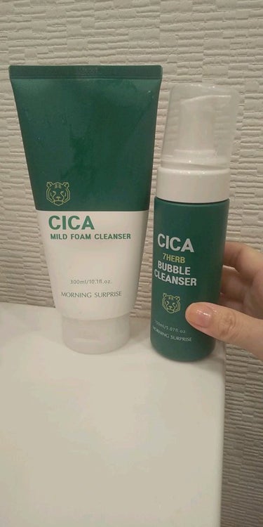 CICA 7HERB BUBBLE CLEANSER/MORNING SURPRISE/泡洗顔の動画クチコミ1つ目