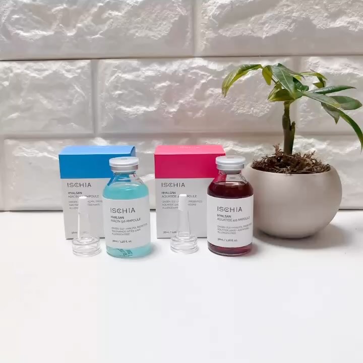 ヒアルサンアンプルデュオ ナイアシン5.0 アクアタイド4.0SET/ISCHIA/美容液を使ったクチコミ（3枚目）