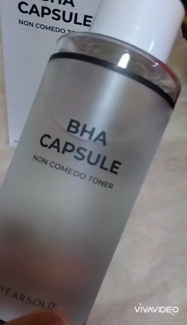 BHA CAPSULE NON COMEDO TONER/23years old/化粧水を使ったクチコミ（1枚目）