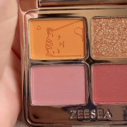 アニマルアイシャドウ(4シェード)/ZEESEA/アイシャドウパレットを使ったクチコミ(3枚目)