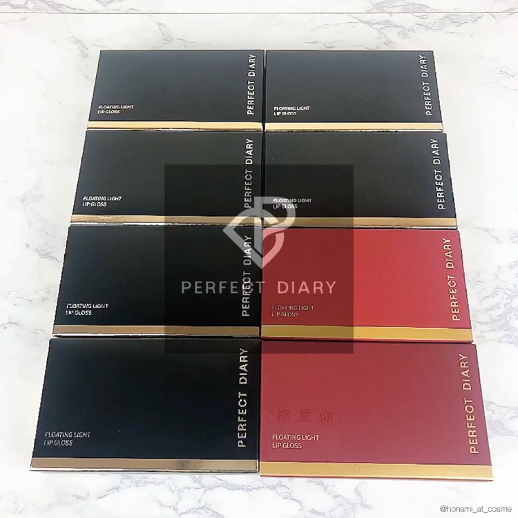 PERFECT DIARY (パーフェクトダイアリー)名刺リップ・トキメキ限定/PERFECT DIARY/リップグロスを使ったクチコミ（2枚目）