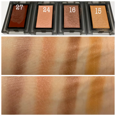 セルヴォーク ヴォランタリー アイズ/Celvoke/単色アイシャドウを使ったクチコミ（3枚目）