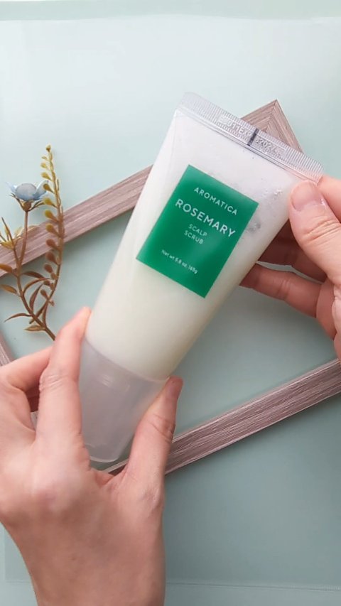 ローズマリールートエンハンサー/AROMATICA/頭皮ローションを使ったクチコミ（3枚目）