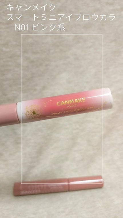 スマートミニアイブロウカラー/キャンメイク/眉マスカラの人気ショート動画
