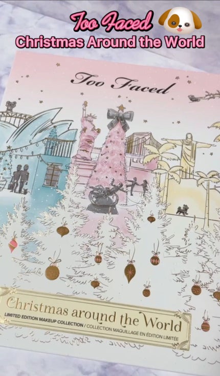 クリスマス アラウンド ザ ワールド メイクアップコレクション/Too Faced/メイクアップキットを使ったクチコミ(1枚目)