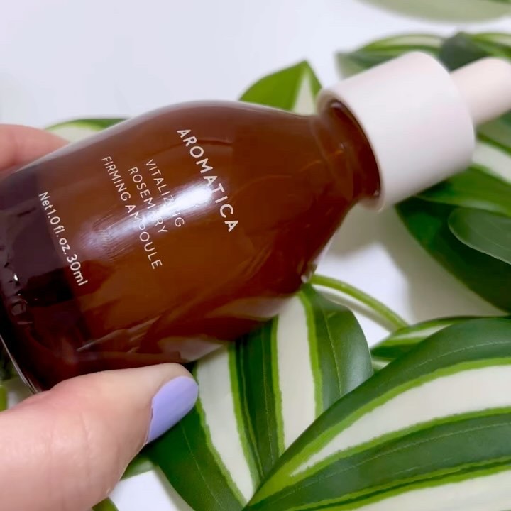 バイタライジング ローズマリー ファーミング アンプル/AROMATICA/美容液を使ったクチコミ（3枚目）