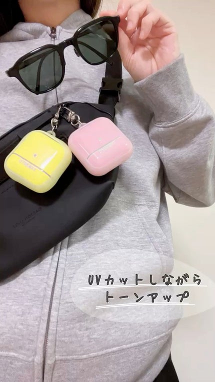 サンフィニッシングスティック クリアグリーン /frebits/日焼け止めスティックの人気ショート動画