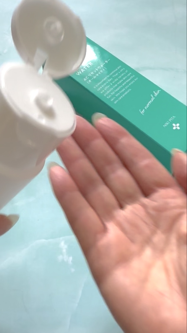 AC リセットウォーター/NIKI PITA/拭き取り化粧水を使ったクチコミ（3枚目）