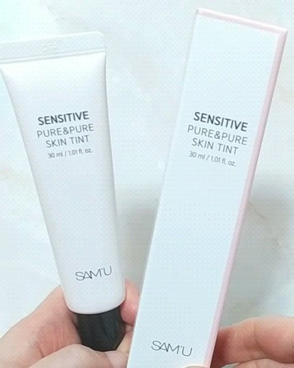 センシティブピュア&ピュアスキンティント/SAM'U/化粧下地の人気ショート動画