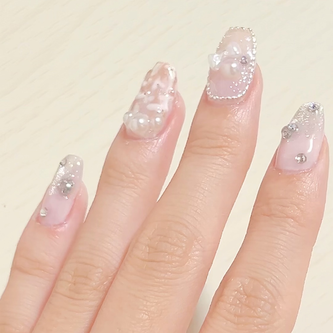 グレースジェルベース/グレースジェル/ジェルネイルを使ったクチコミ（2枚目）