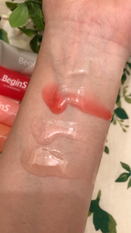 Lip Care Color Oil/BeginS by JUNGSAEMMOOL/リップオイルを使ったクチコミ（3枚目）