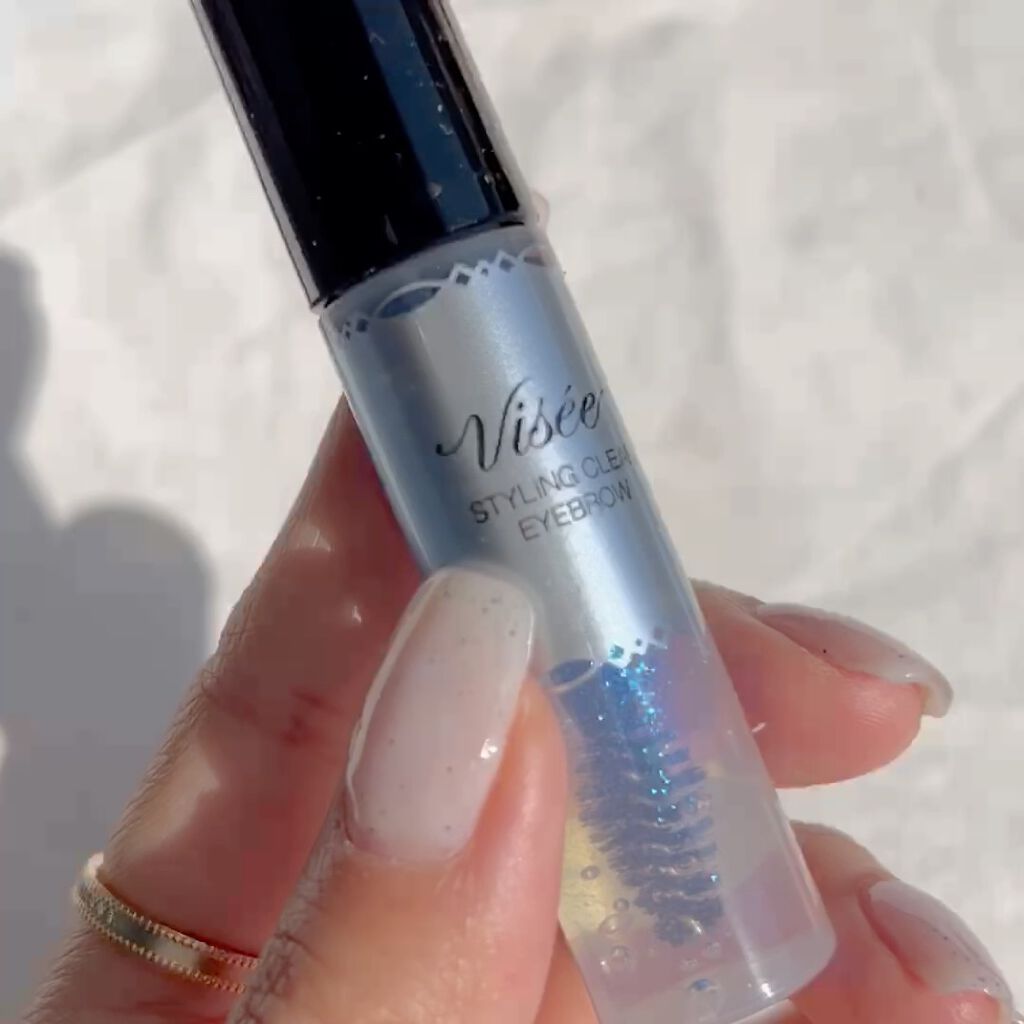 リシェ スタイリング クリア アイブロウ/Visée/眉マスカラの動画クチコミ5つ目