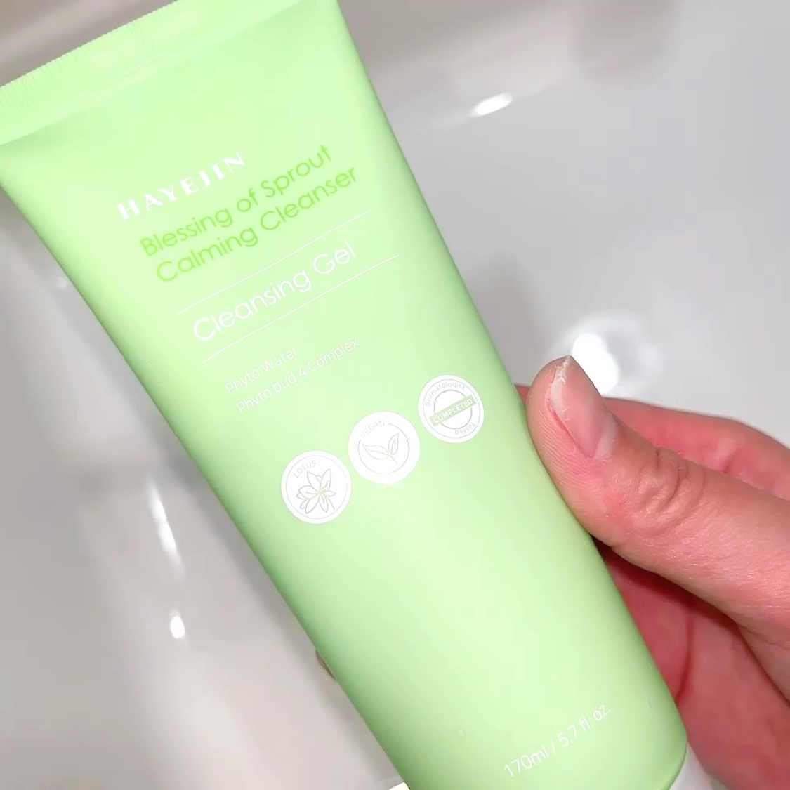 ブレッシングオブスプラウト カーミングクレンザー /HAYEJIN/クレンジングジェルの動画クチコミ1つ目