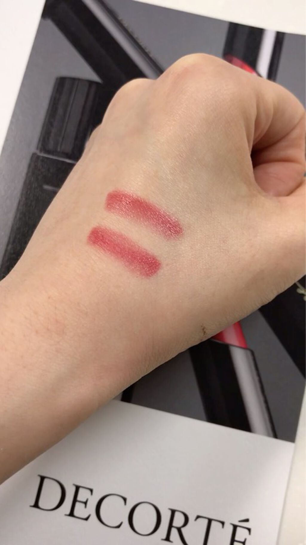 ルージュ デコルテ/DECORTÉ/口紅の動画クチコミ4つ目