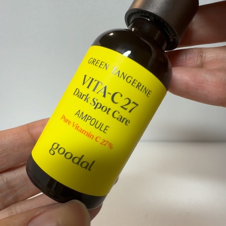 goodal グリーンタンジェリンビタCダークスポットケアクリームのクチコミ「#pr 
goodalスキンケアセーバーズ に選んでいただきました！

goodal
グリーン.....」（3枚目）