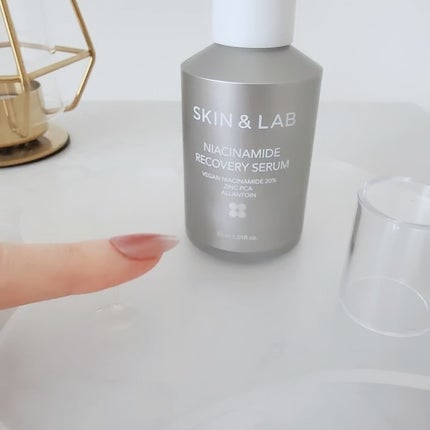 ヴィーガンナイアシンアミドリカバリーセラム/SKIN&LAB/美容液を使ったクチコミ(3枚目)