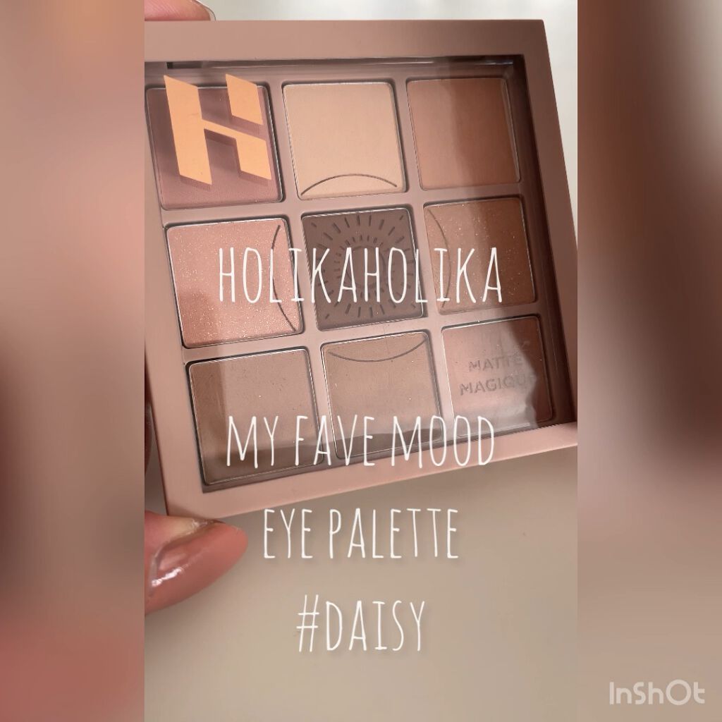 マイフェイブムードアイパレット 9カラー/HOLIKA HOLIKA/アイシャドウパレットの人気ショート動画