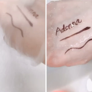 フレッシュゲル リキッドライナー/Adonna/リキッドアイライナーを使ったクチコミ(2枚目)