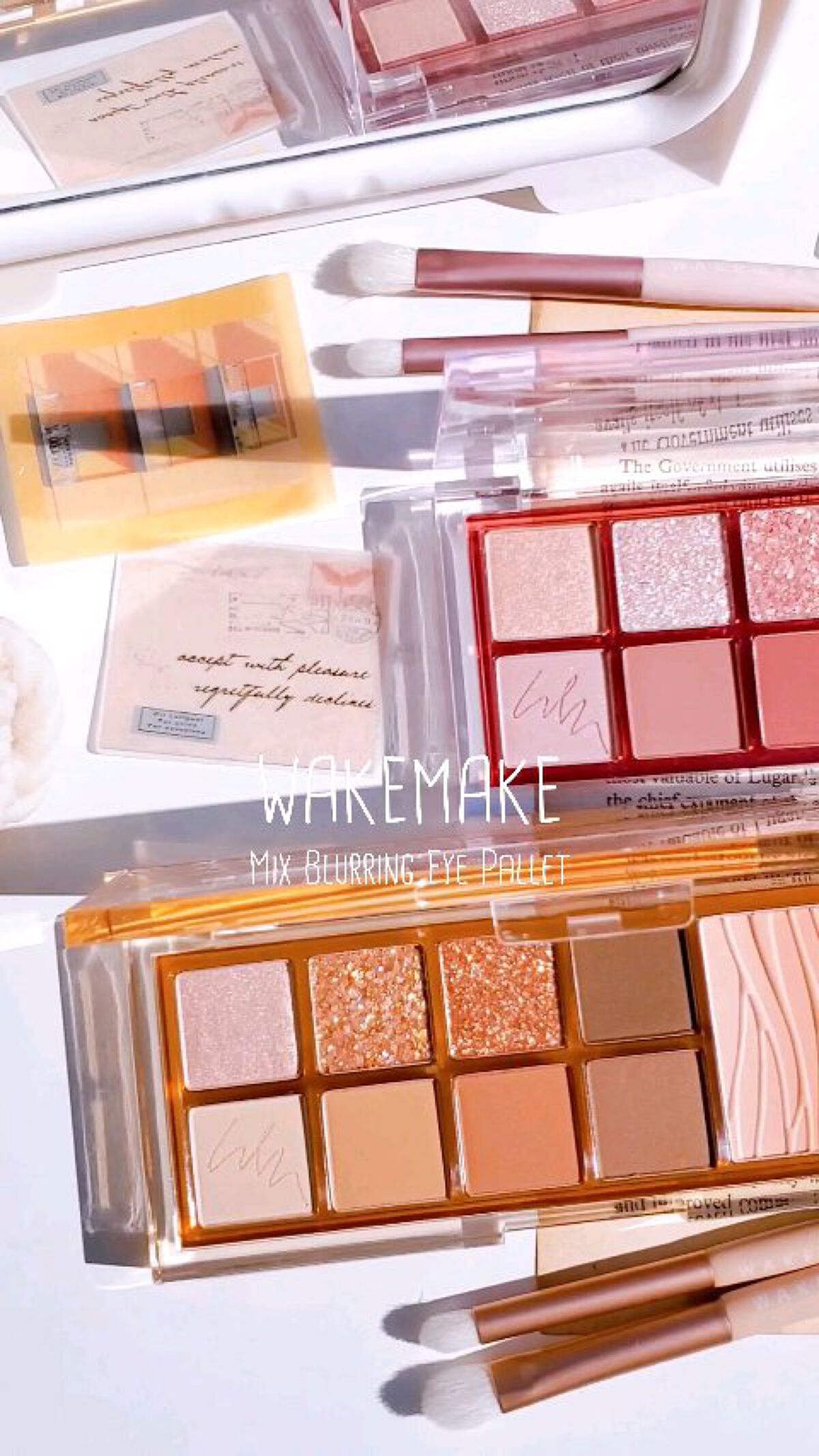 ミックスブラーリングアイパレット/wakemake/マルチパレットの動画クチコミ5つ目