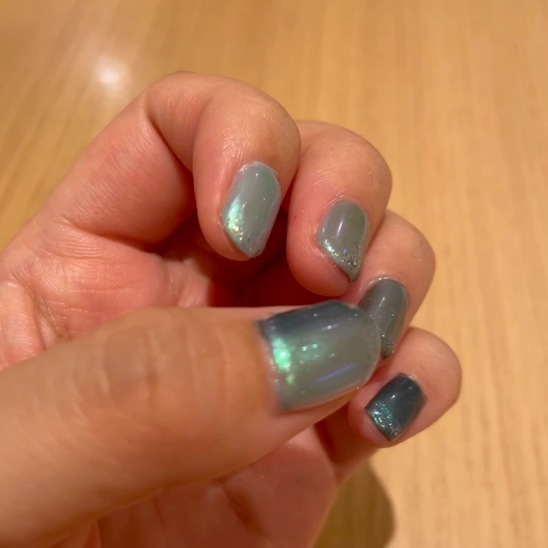 ミラーネイルパウダー/DAISO/ネイル用品を使ったクチコミ（2枚目）