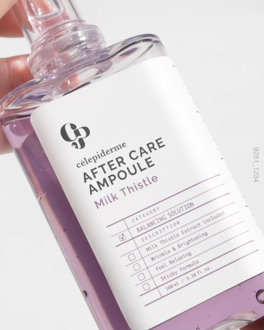 AFTER CARE AMPOULE ミルクシスル/celepiderme/美容液の動画クチコミ3つ目