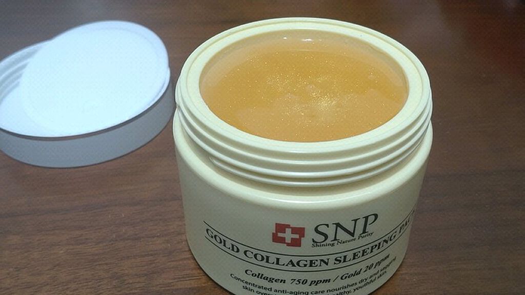 SNP ゴールド コラーゲン スリーピング パック/SNP/シートマスク・パックの人気ショート動画