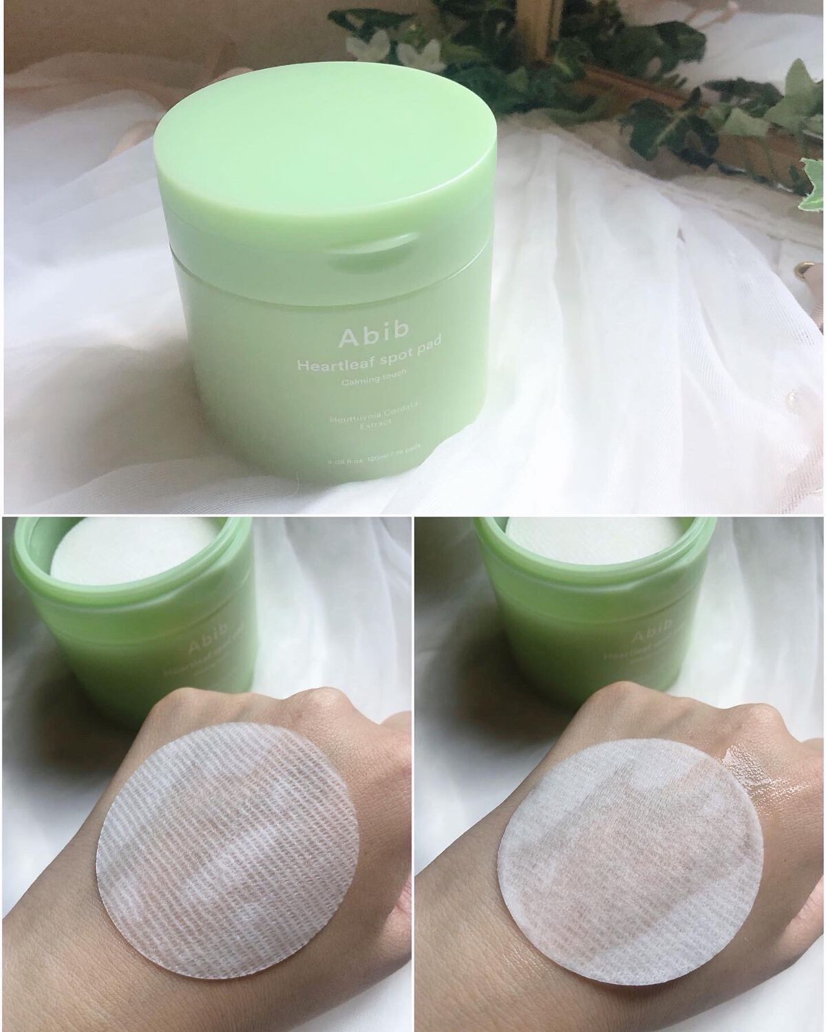 ドクダミカーミングタッチスポットパッド/Abib /トナーパッドの人気ショート動画