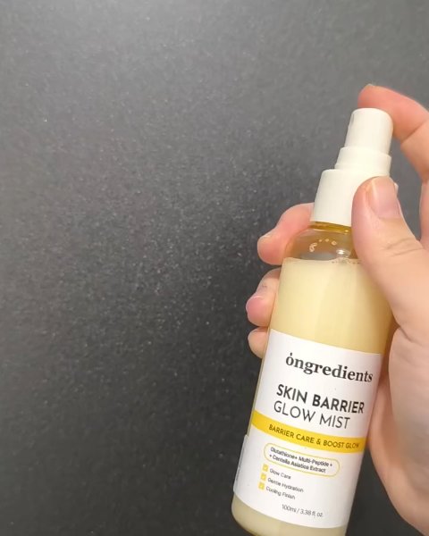 オングリディエンツ スキンバリアグローミスト/Ongredients/ミスト状化粧水を使ったクチコミ（3枚目）