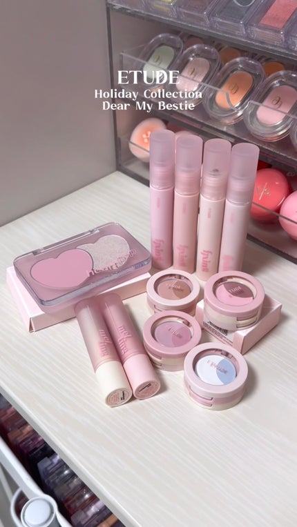 ハートポップデュオブラッシャー/ETUDE/パウダーチークの人気ショート動画
