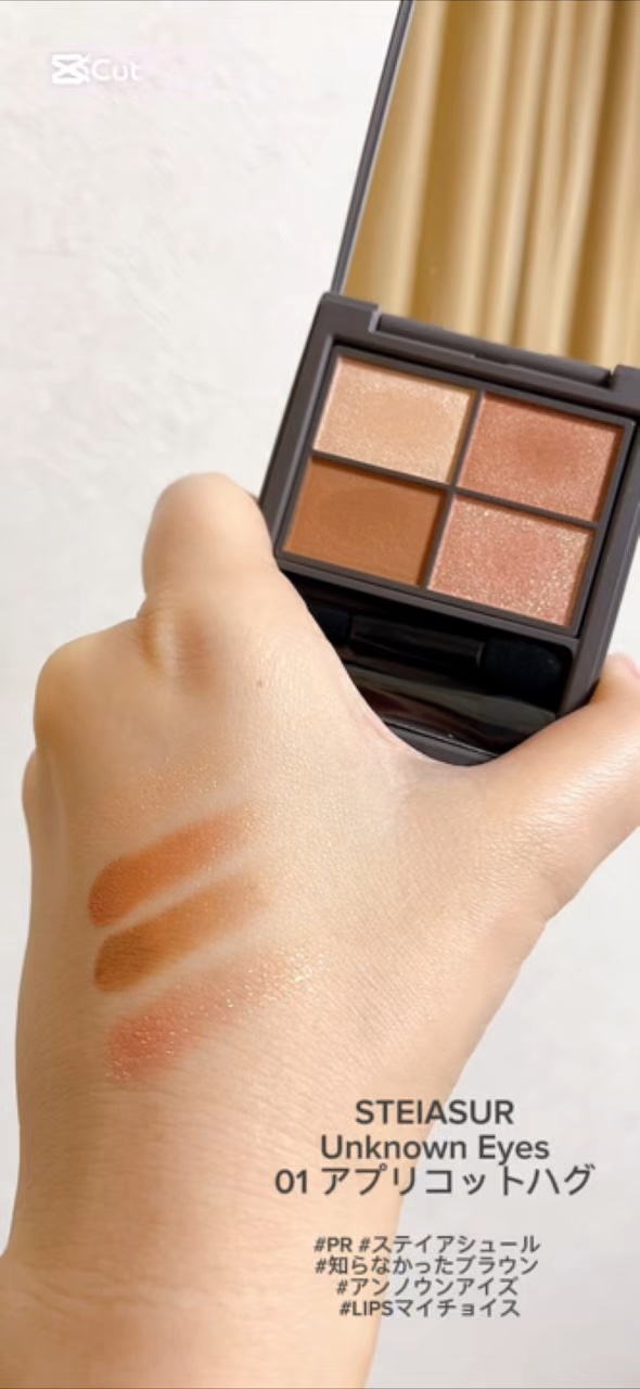 アンノウンアイズ/STEIASUR（ステイアシュール）/アイシャドウパレットの人気ショート動画