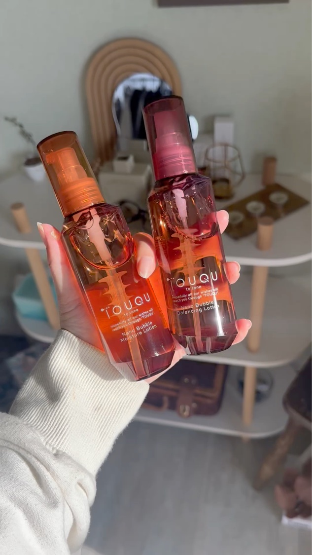 TOUQU to tone ナノバブル モイスチュアローション/TOUQU to tone/化粧水を使ったクチコミ（1枚目）