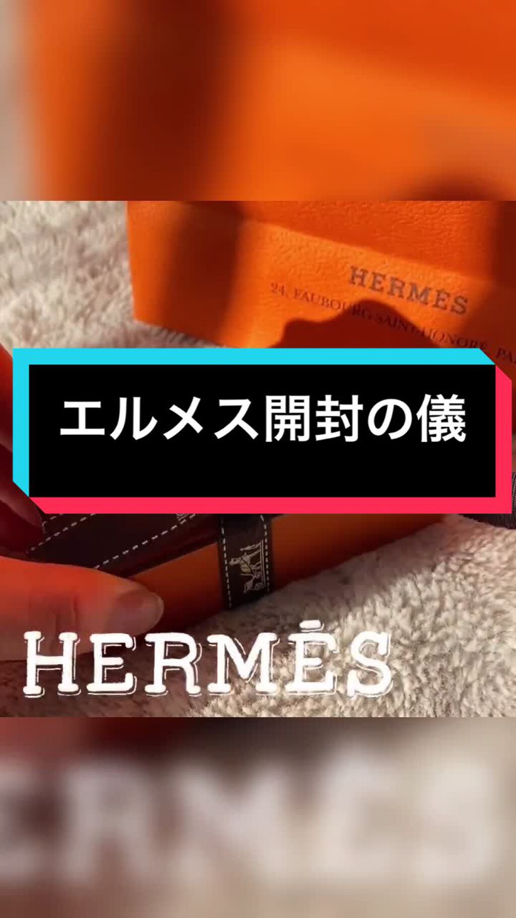 ルージュ エルメス ボーム ドゥ ソワン プール レ レーヴル/エルメス/リップバームの動画クチコミ2つ目