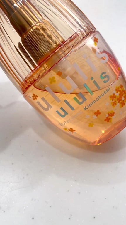 ウォーターコンク キンモクセイ ヘアオイル/ululis/ヘアオイルの人気ショート動画