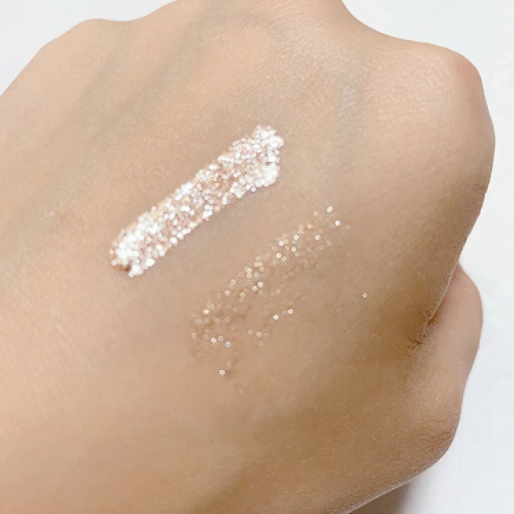 アイメタルグリッター 01/HOLIKA HOLIKA/グリッターを使ったクチコミ（2枚目）