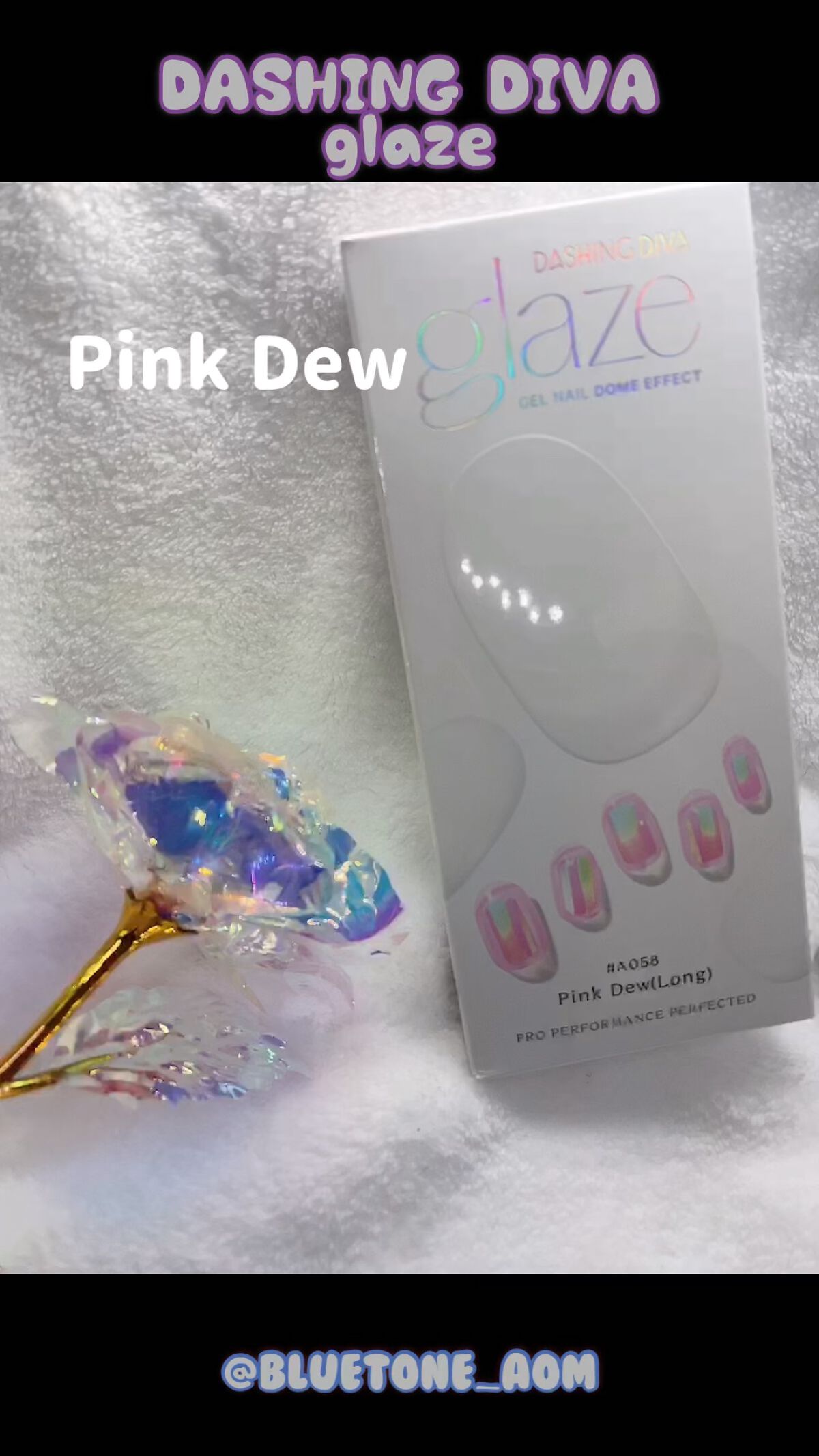 GLAZE グレーズ 半硬化タイプジェルネイルシール/DASHINGDIVA MAGICPRESS/ネイルシールの動画クチコミ2つ目