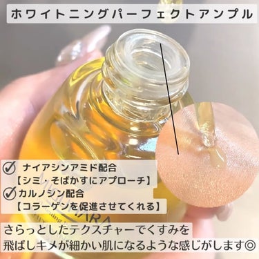 Ultra Whitening Perfect Ampoule/MIGUHARA/美容液を使ったクチコミ（3枚目）