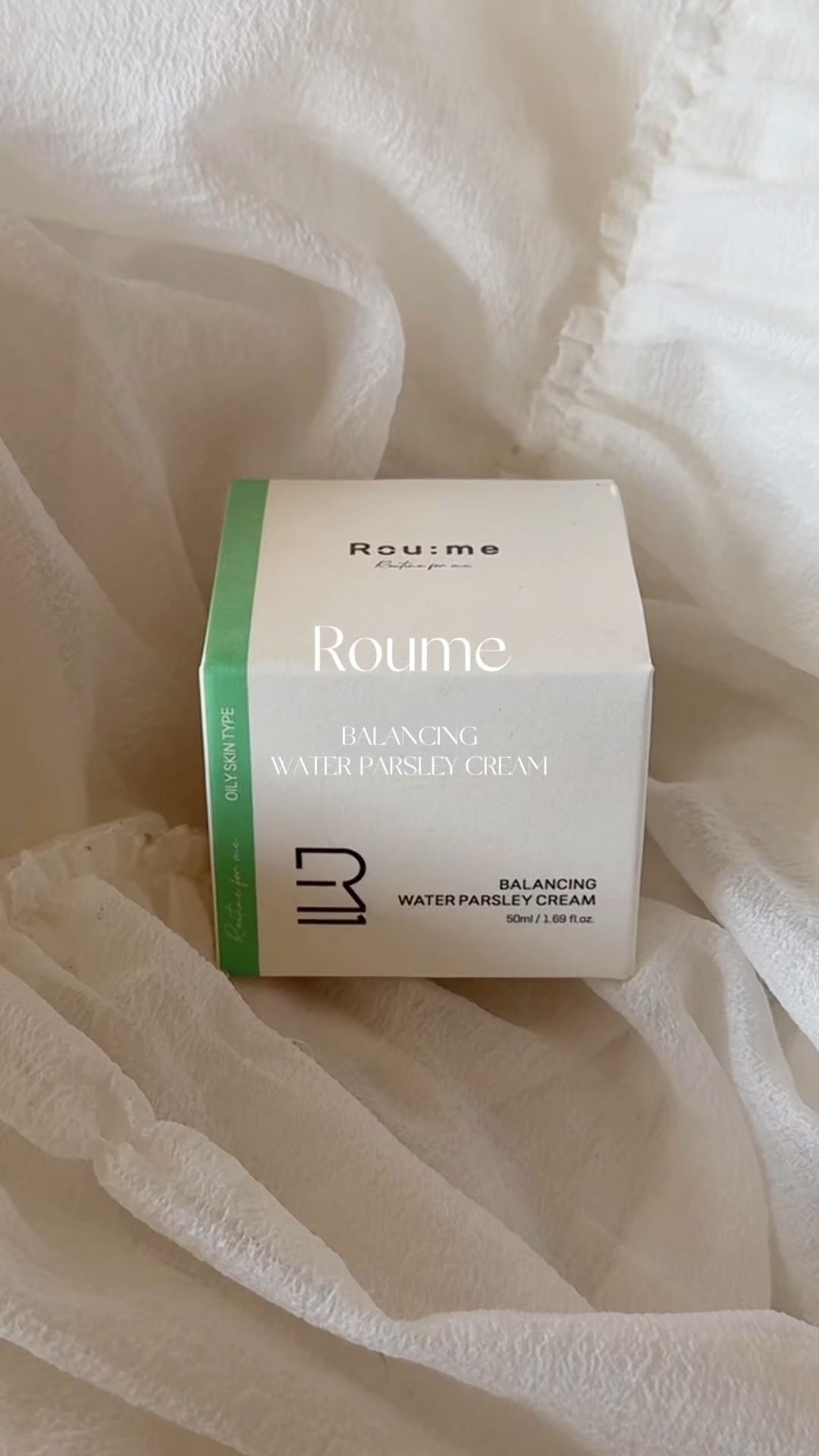 Roume　♡
@roume.official_jp

バランシング ミナリ　フェイスクリーム

自然の浄化作用を詰め込んだ韓国ハーブ（ミナリ）で肌を包み込むやさしい保湿🌿


ミナリ（ウォーターパセリ）エキス 33,975ppm 配合✨