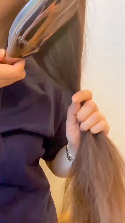 HAIRSTAR イオンスターブラシ クロームブラック/HAIRSTAR/ヘアブラシを使ったクチコミ（2枚目）