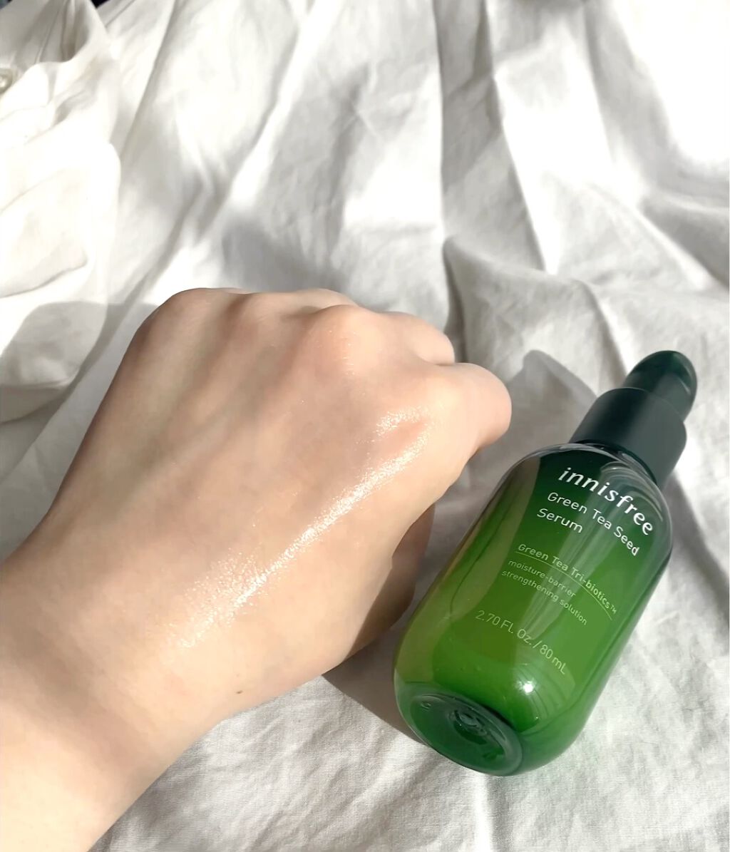 グリーンティーシード セラム N/innisfree/美容液を使ったクチコミ（3枚目）