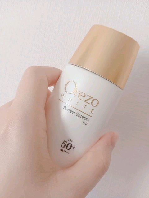 オレゾホワイト パーフェクトディフェンスUV/オレゾ/日焼け止めミルクを使ったクチコミ（1枚目）