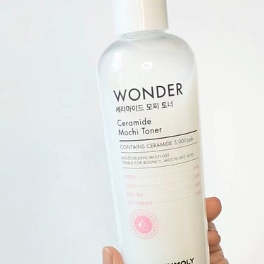 Wonder Ceramide Mochi Toner（トニーモリーワンダーCモチトナー）/TONYMOLY/化粧水を使ったクチコミ（4枚目）