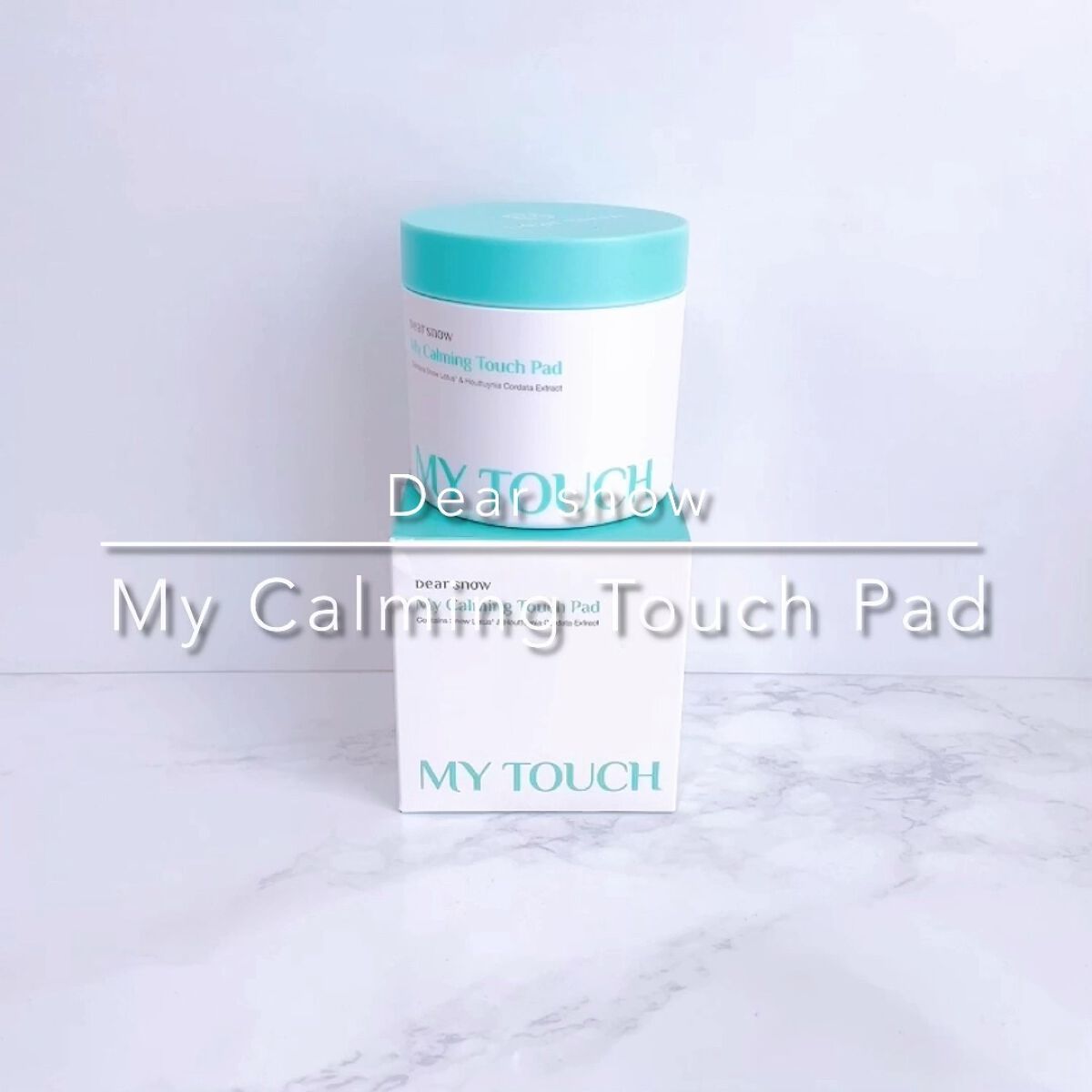 マイカーミングタッチパッド/Dear snow/トナーパッドを使ったクチコミ（1枚目）