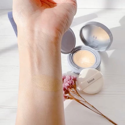 セカンドスキンメッシュマットクッション/hince/クッションファンデーションを使ったクチコミ(4枚目)